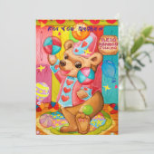 特別甥誕生日カード。 サンキューカード (スタンド正面)