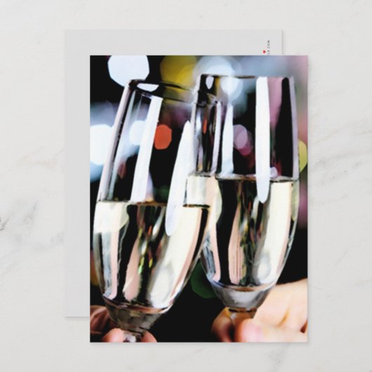 特別発表日付トーストの保存 案内ポストカード (正面/裏面)