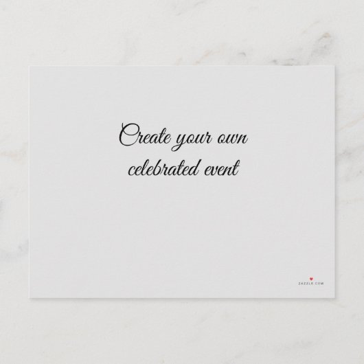 特別発表日付トーストの保存 案内ポストカード (裏面)