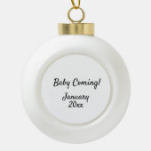 「特別発表」  セラミックボールオーナメント (正面)