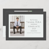 特別研究発表 案内状 (正面/裏面)