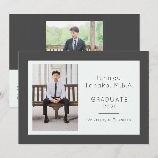 特別研究発表 案内状 (正面/裏面)