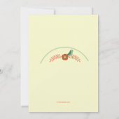 特別祖父母の日招待状 招待状 (裏面)