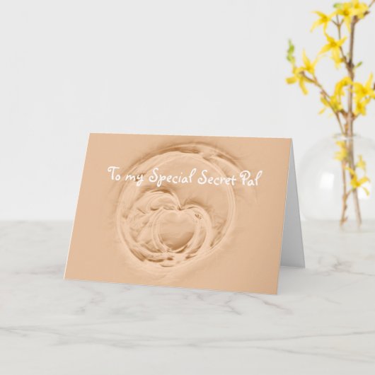 特別秘密パル カード (黄色い花)