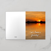 特別素晴らしな贈り物として 箔グリーティングカード (外側レイダウン)