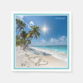 特別結婚夏 スタンダードカクテルナプキン