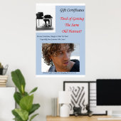 特別美しいサロンポスターギフト券 ポスター (ホームオフィス)