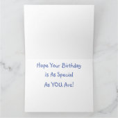 特別航海の誕生日 カード (内部)