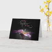 特別誕生日に特別の友人を願う カード (黄色い花)