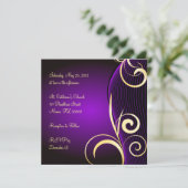 特別誕生日または記念日 招待状 (スタンド正面)