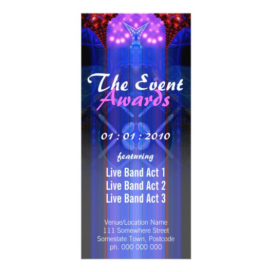 特別賞フライヤー ラックカード (正面)