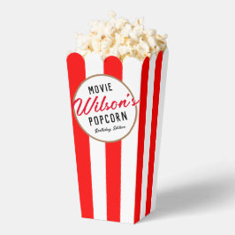 特別赤と白イベント映画ナイトポップコーン フェイバーボックス