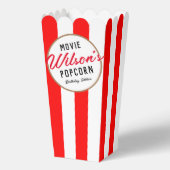 特別赤と白イベント映画ナイトポップコーン フェイバーボックス (正面)