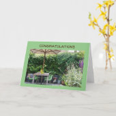 「特別退職者」カード カード (黄色い花)