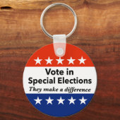 特別選挙の投票 キーホルダー (裏面)