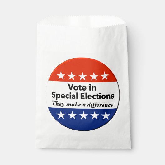 特別選挙の投票 フェイバーバッグ (正面)