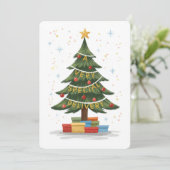 特別配送の靴箱パーティー招待状 招待状 (スタンド正面)