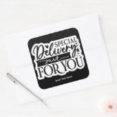 特別配送シール スクエアシール (封筒)