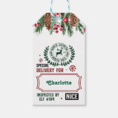 特別配送子供へギフトラベル ギフトタグ (正面)