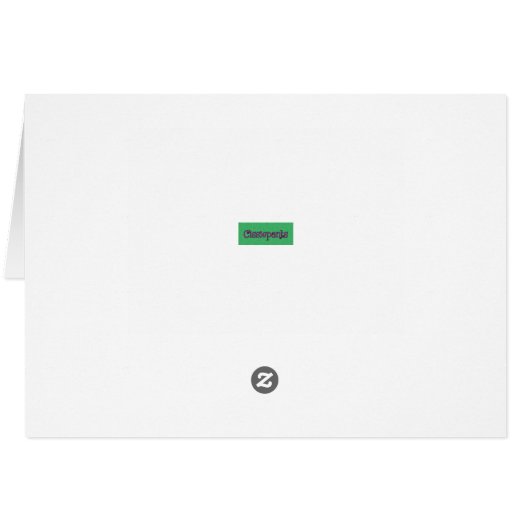 特別配送誕生日カード (裏面横)