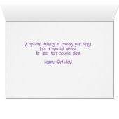 特別配送誕生日カード (内部横(下))