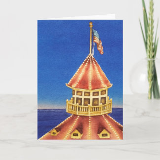 「特別配送」オリジナル水絵画色 シーズンカード