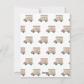 特別配達くまさん バレンタイン ホリデー カード (裏面)