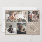 特別配達クリスマス写真送料小包 シーズンカード (正面)