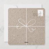 特別配達クリスマス4写真送料小包 シーズンカード (裏面)