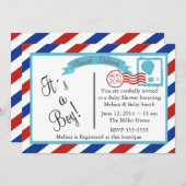 特別配達ボーイ 招待状 (正面/裏面)