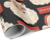 特別配達レトロサンタ ラッピングペーパー (ロールコーナー)