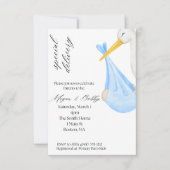 特別配達少年 招待状 (正面)