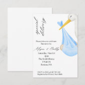 特別配達少年 招待状 (正面/裏面)