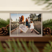 特別配達郵便切手クリスマスフォト小包 箔シーズンカード