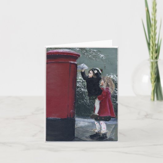 「特別配達」グリーティングカード シーズンカード (正面)