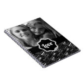 特別21歳の誕生日パーティーモノグラム ノートブック (右側)