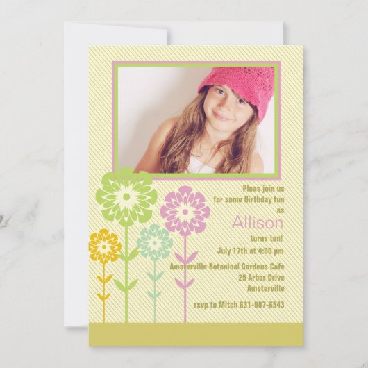 特別4フォト招待状 招待状 (正面)