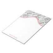 特別70歳の誕生日パーティーパーソナライズされた贈り物 ノートパッド (アングル)