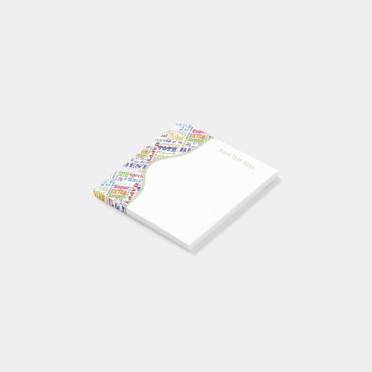 特別70歳の誕生日パーティーパーソナライズされた贈り物 ポストイット (アングル)