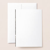 特別70th誕生日パーティフォトモノグラム 箔カード (裏面封筒付き)