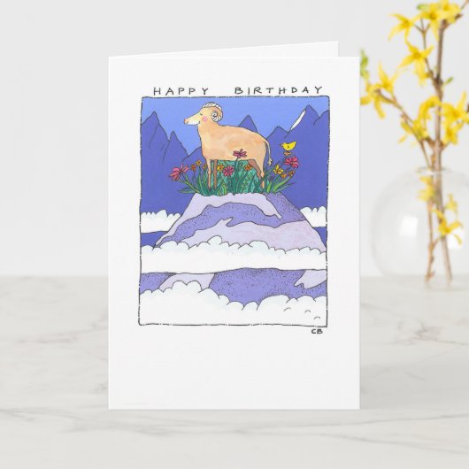 「特別」な誕生日カード カード (黄色い花)