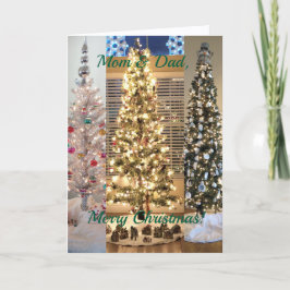 特別、ママ&パパ、クリスマス カード