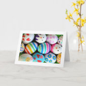 **特別**子へのハッピーイースター カード (黄色い花)