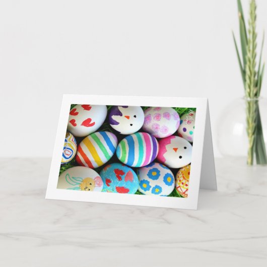 **特別**子へのハッピーイースター カード (正面)