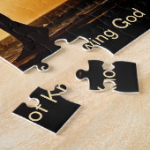 特別:彼の偉大な力は米国で働くエペソ3:20 ジグソーパズル (側面)