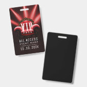 特別VIPアクセスイベント バッジ (表裏)