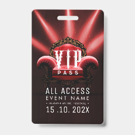 特別VIPアクセスイベント バッジ