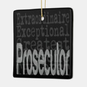 特命検事 セラミックオーナメント (左)