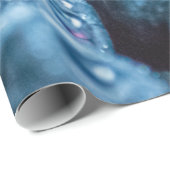 特大のブルーベリー ラッピングペーパー (ロールコーナー)