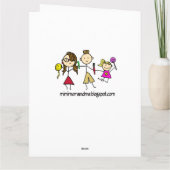 特大サイズの赤いハートの写真 バレンタインデー カード (裏面)